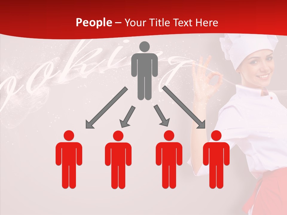 Woman Professional Gourmet PowerPoint Template