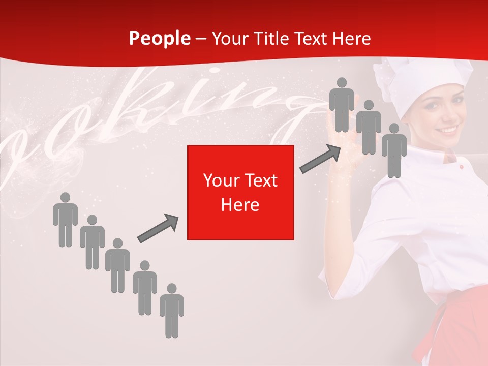 Woman Professional Gourmet PowerPoint Template