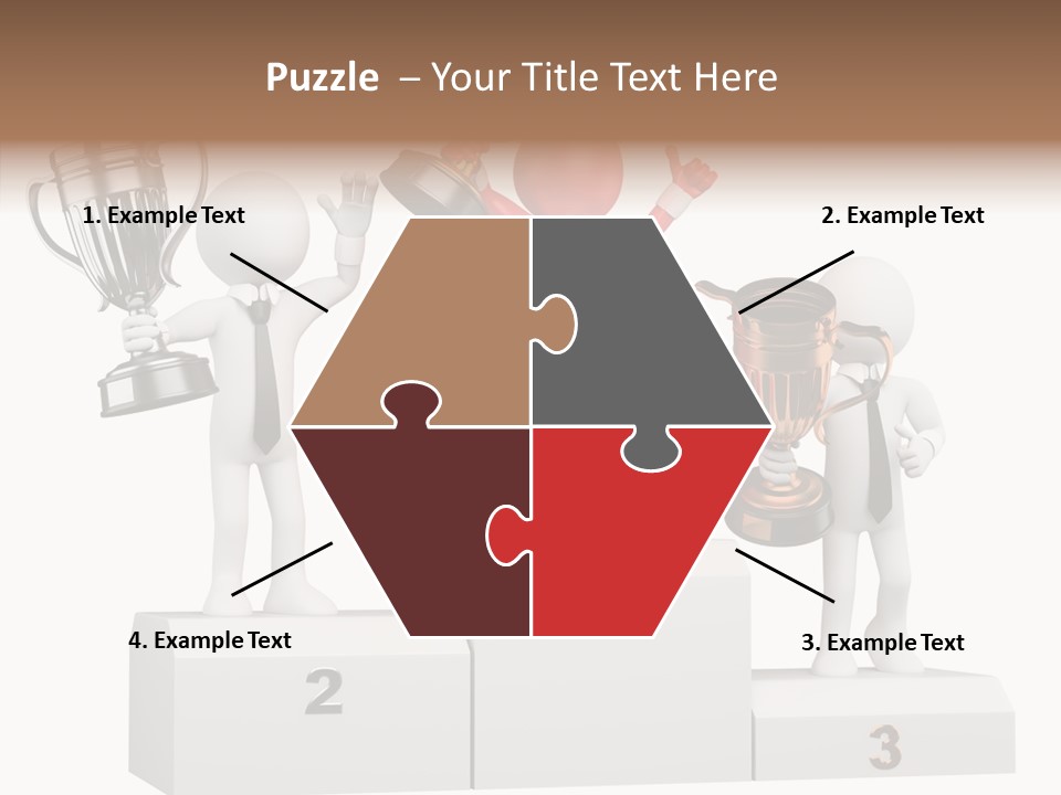 Victory Business Challenge PowerPoint Template