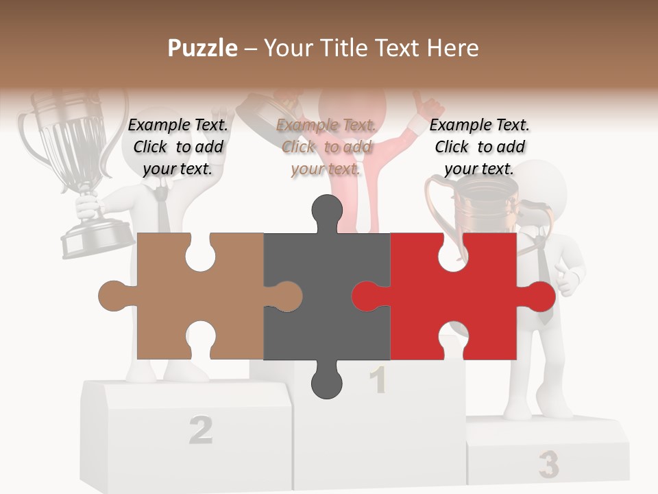 Victory Business Challenge PowerPoint Template