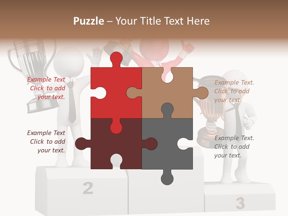 Victory Business Challenge PowerPoint Template