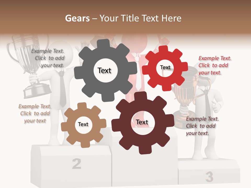 Victory Business Challenge PowerPoint Template