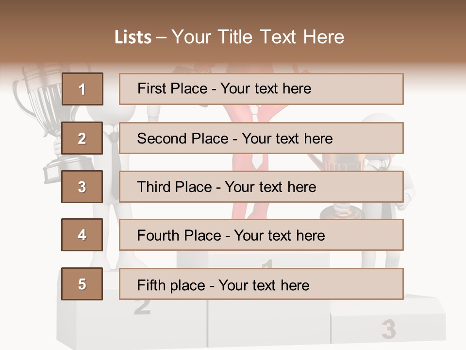 Victory Business Challenge PowerPoint Template