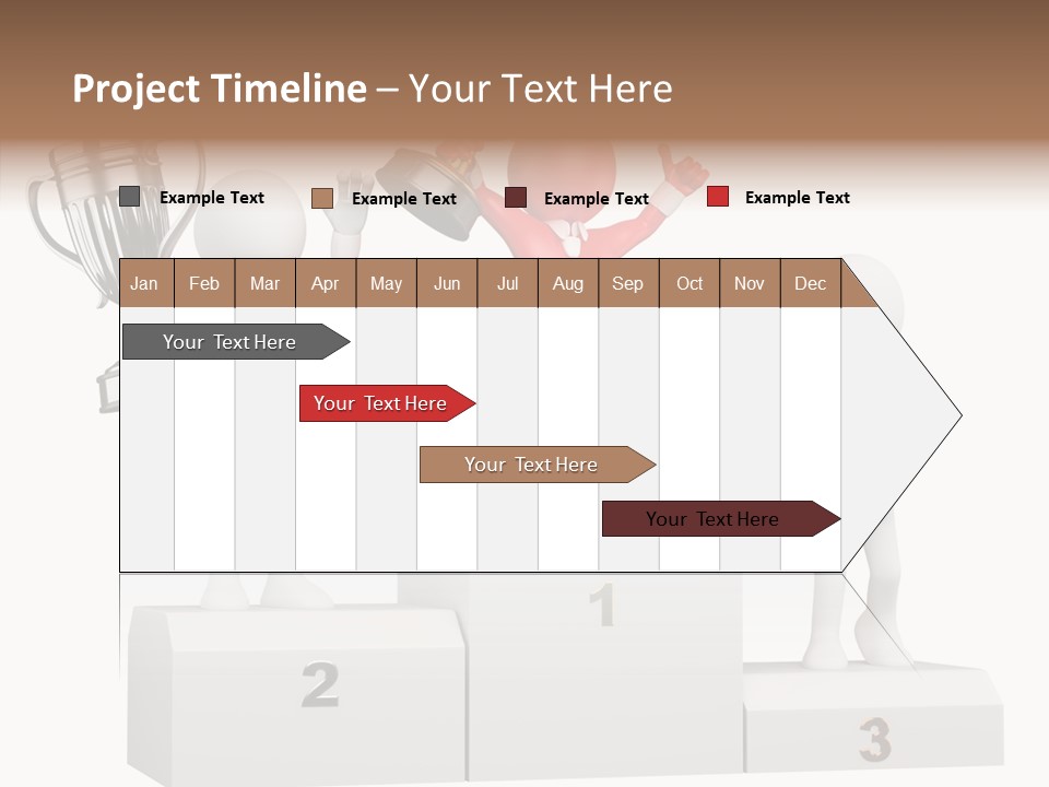Victory Business Challenge PowerPoint Template