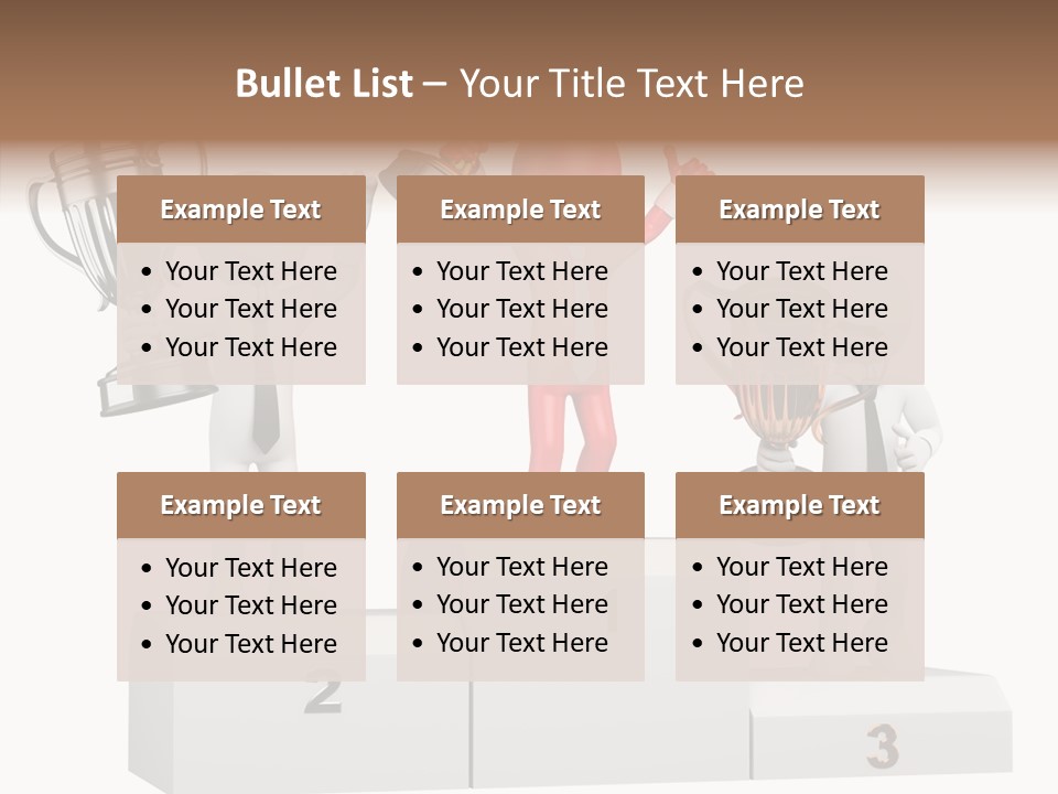 Victory Business Challenge PowerPoint Template