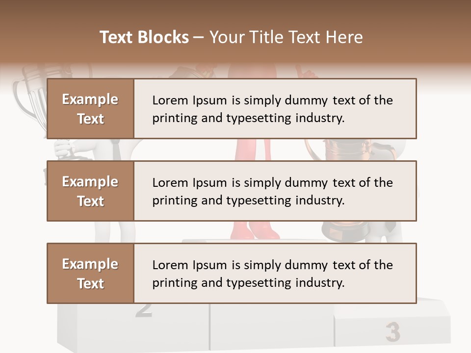 Victory Business Challenge PowerPoint Template