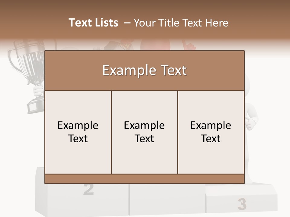 Victory Business Challenge PowerPoint Template