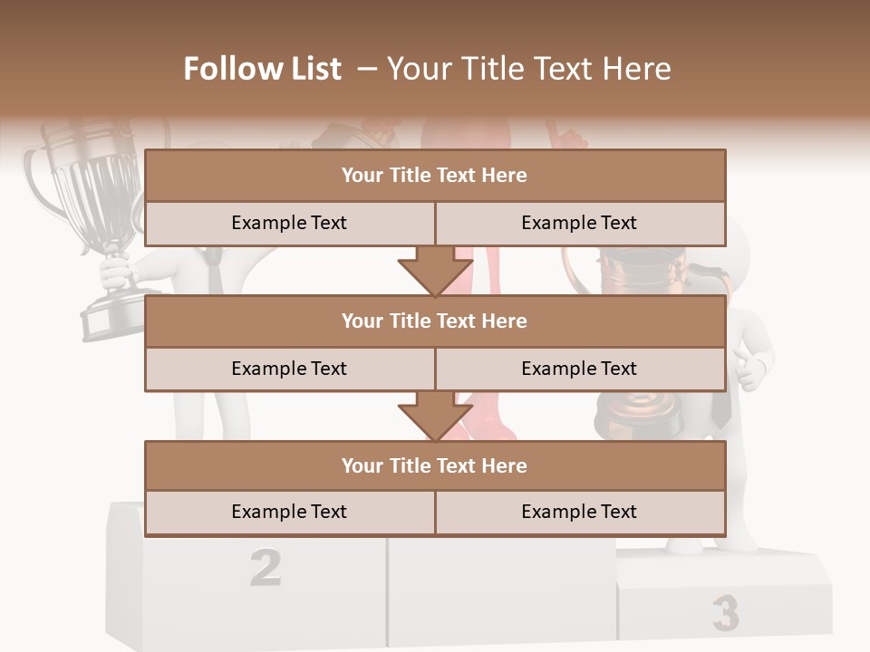Victory Business Challenge PowerPoint Template