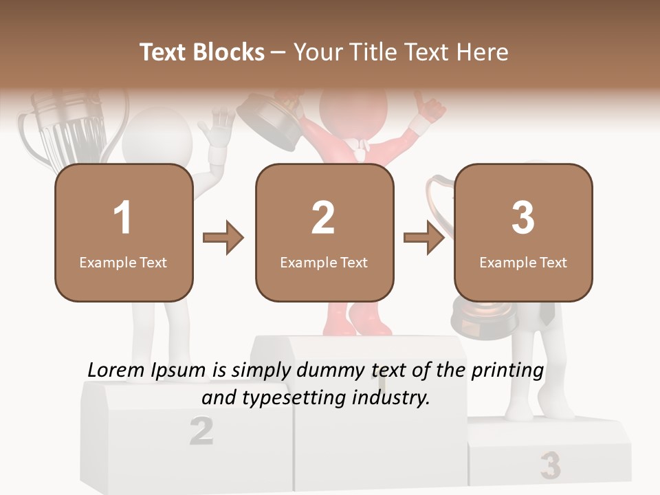 Victory Business Challenge PowerPoint Template