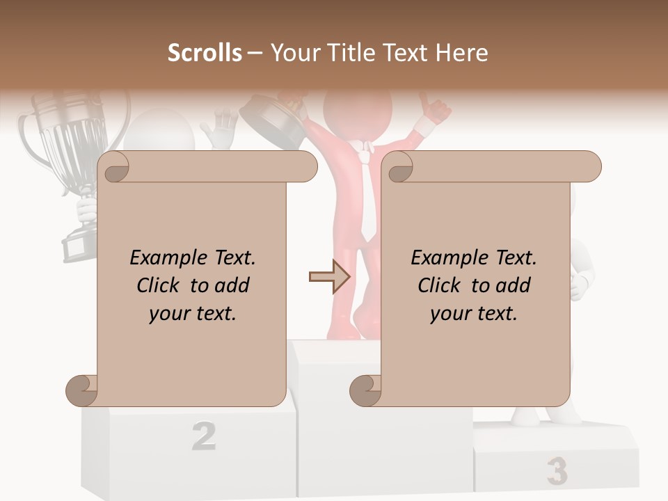 Victory Business Challenge PowerPoint Template