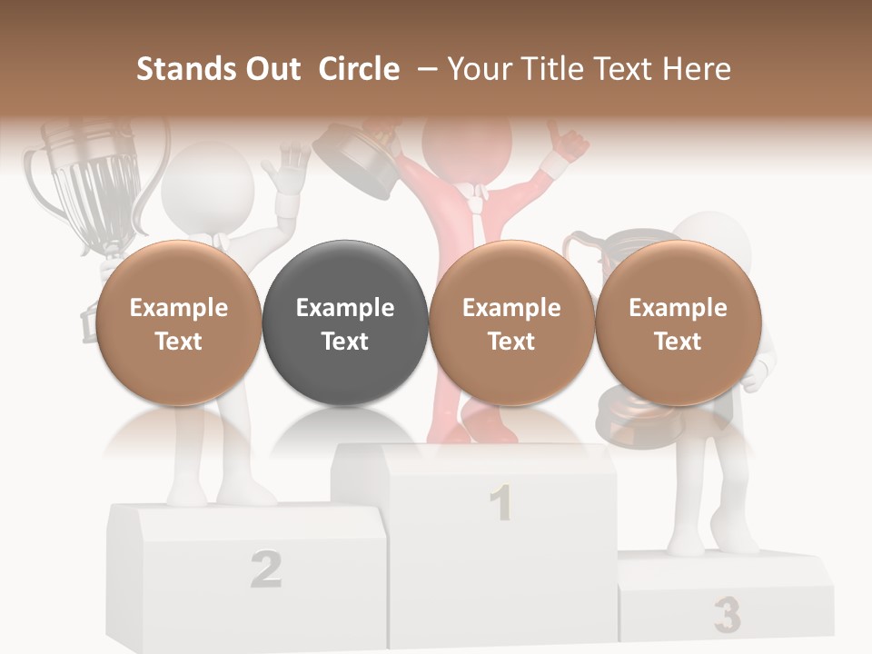 Victory Business Challenge PowerPoint Template