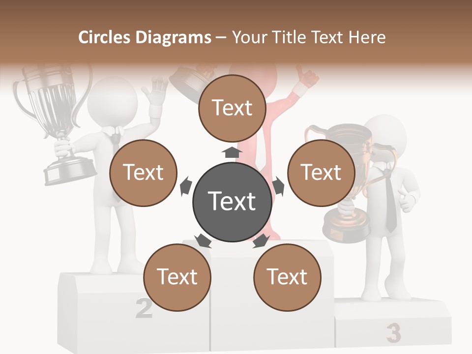 Victory Business Challenge PowerPoint Template