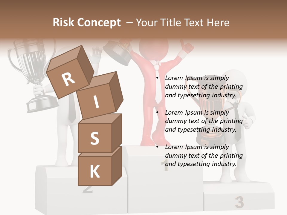 Victory Business Challenge PowerPoint Template