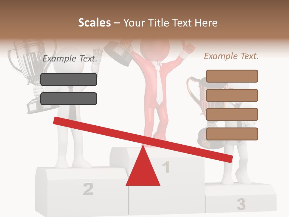 Victory Business Challenge PowerPoint Template