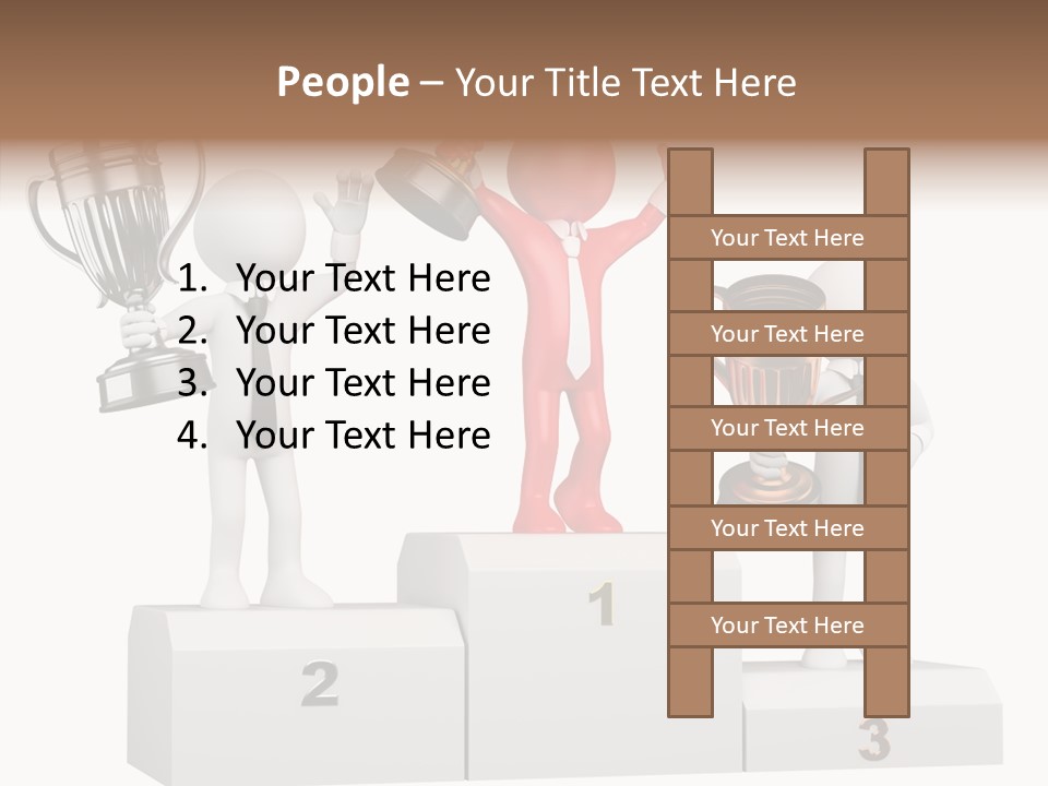 Victory Business Challenge PowerPoint Template