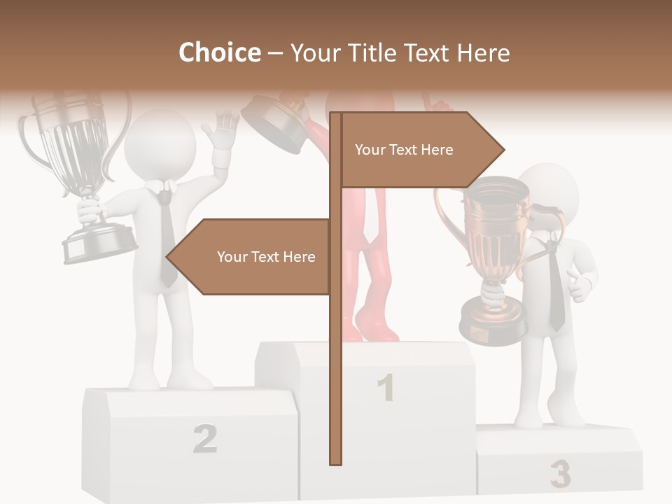 Victory Business Challenge PowerPoint Template