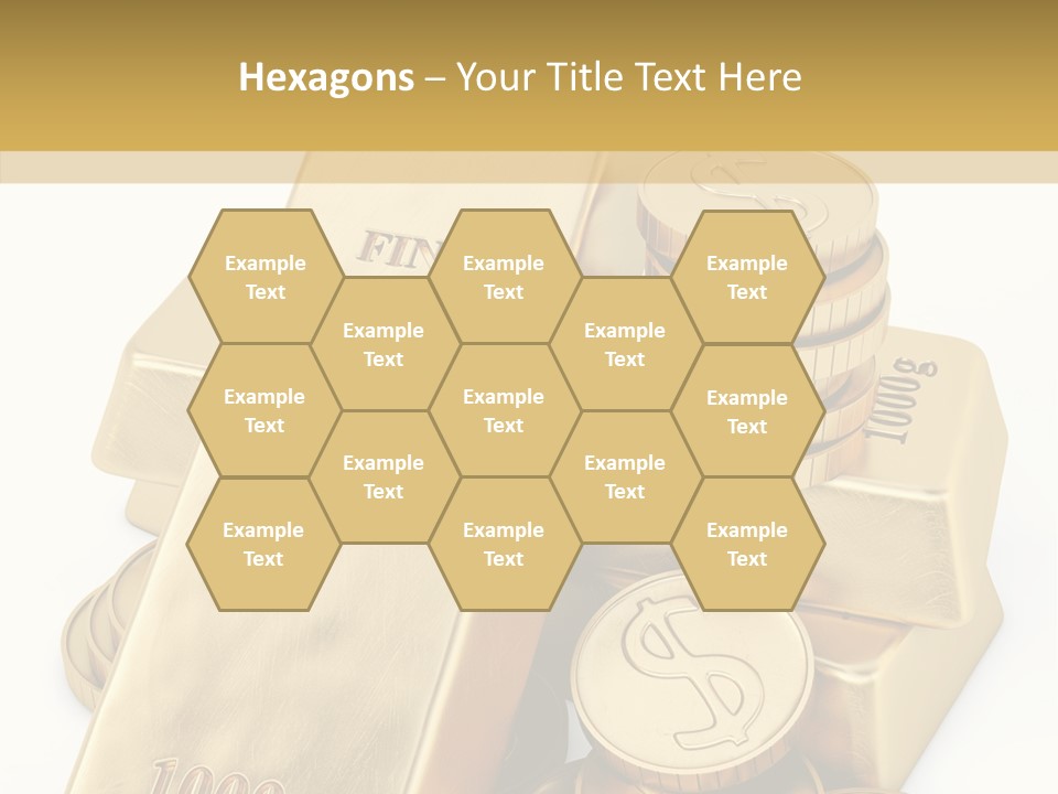 Purity Ingot Isolated PowerPoint Template