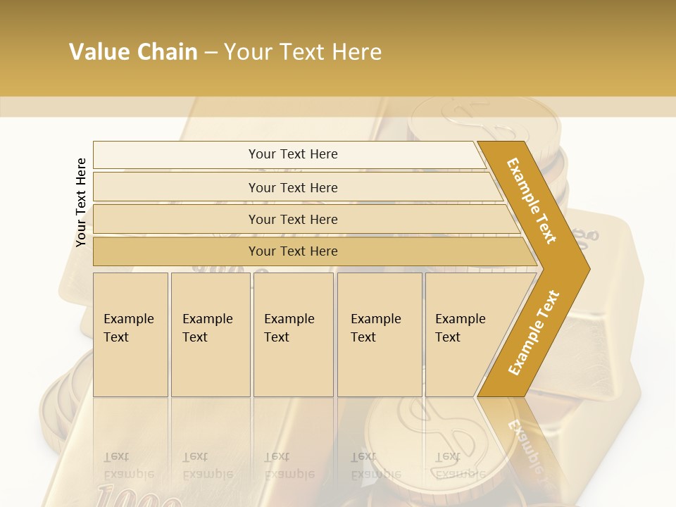 Purity Ingot Isolated PowerPoint Template
