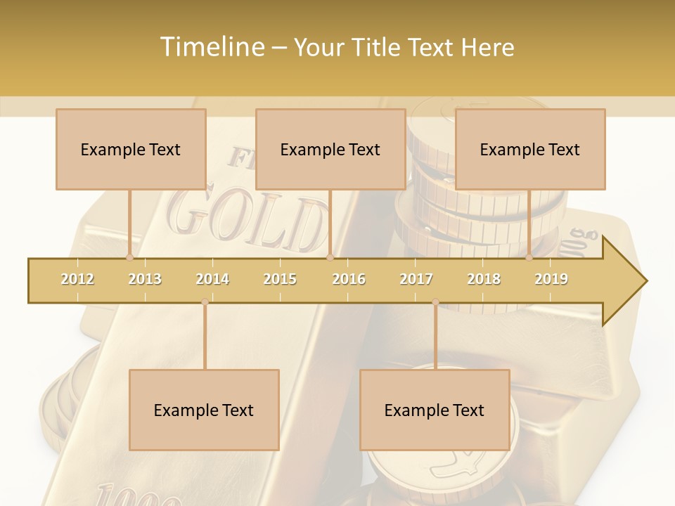 Purity Ingot Isolated PowerPoint Template