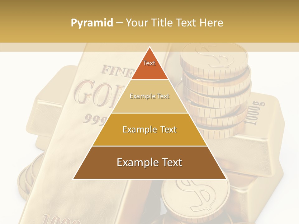 Purity Ingot Isolated PowerPoint Template