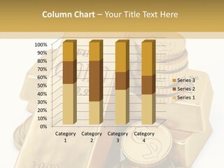 Purity Ingot Isolated PowerPoint Template