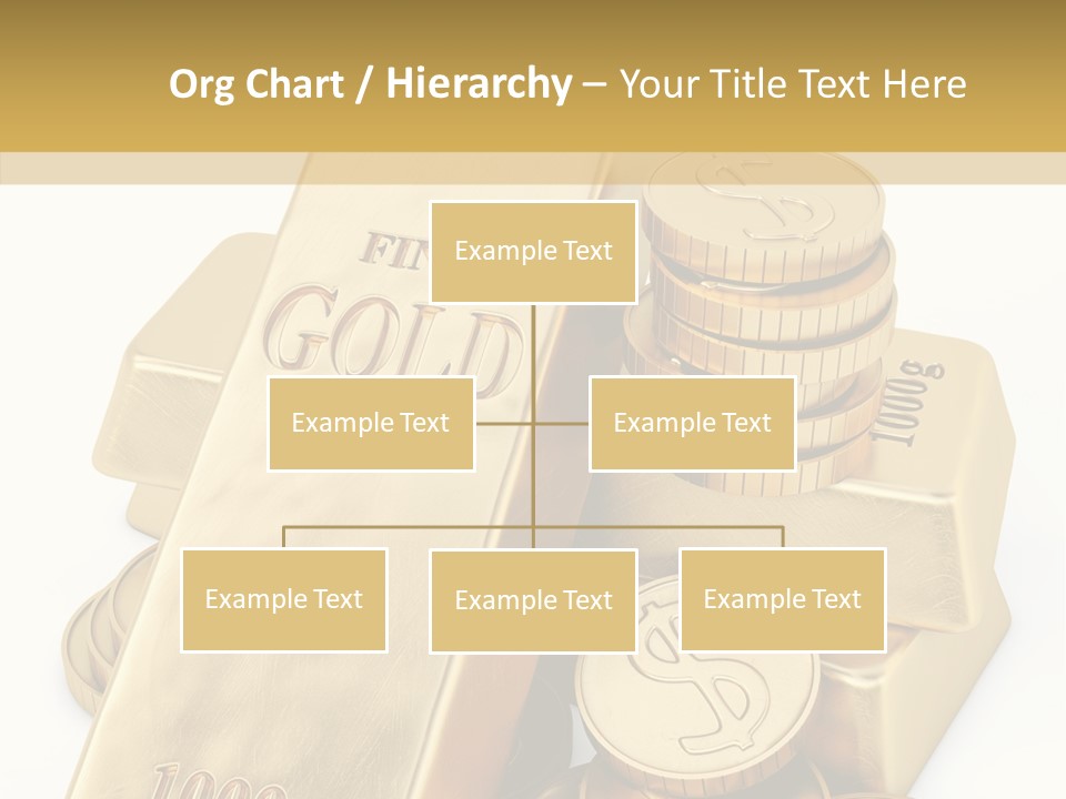 Purity Ingot Isolated PowerPoint Template