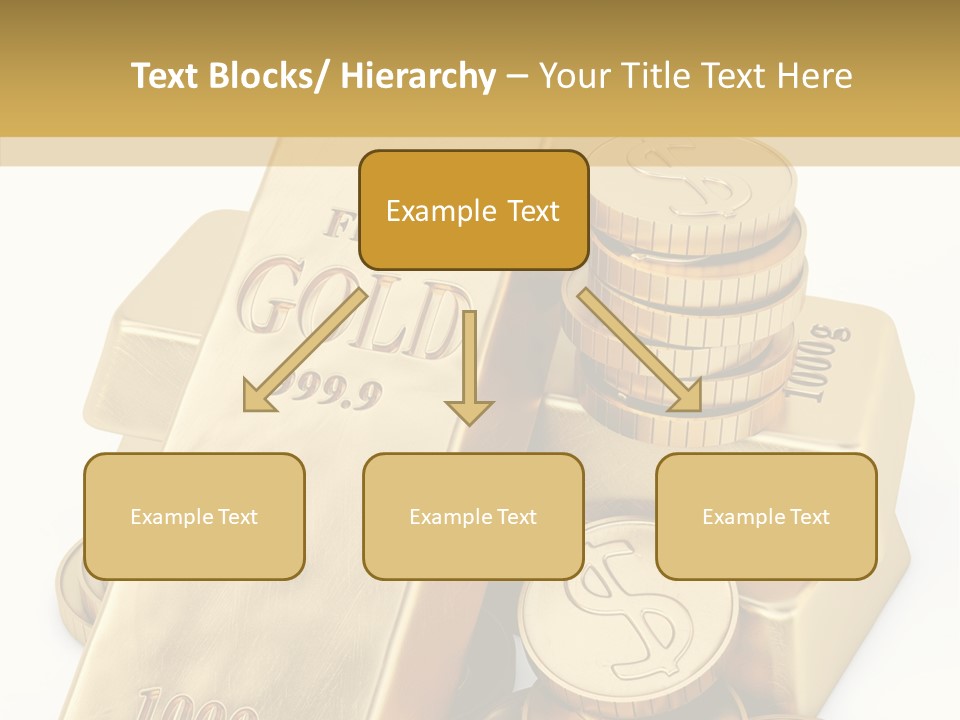 Purity Ingot Isolated PowerPoint Template