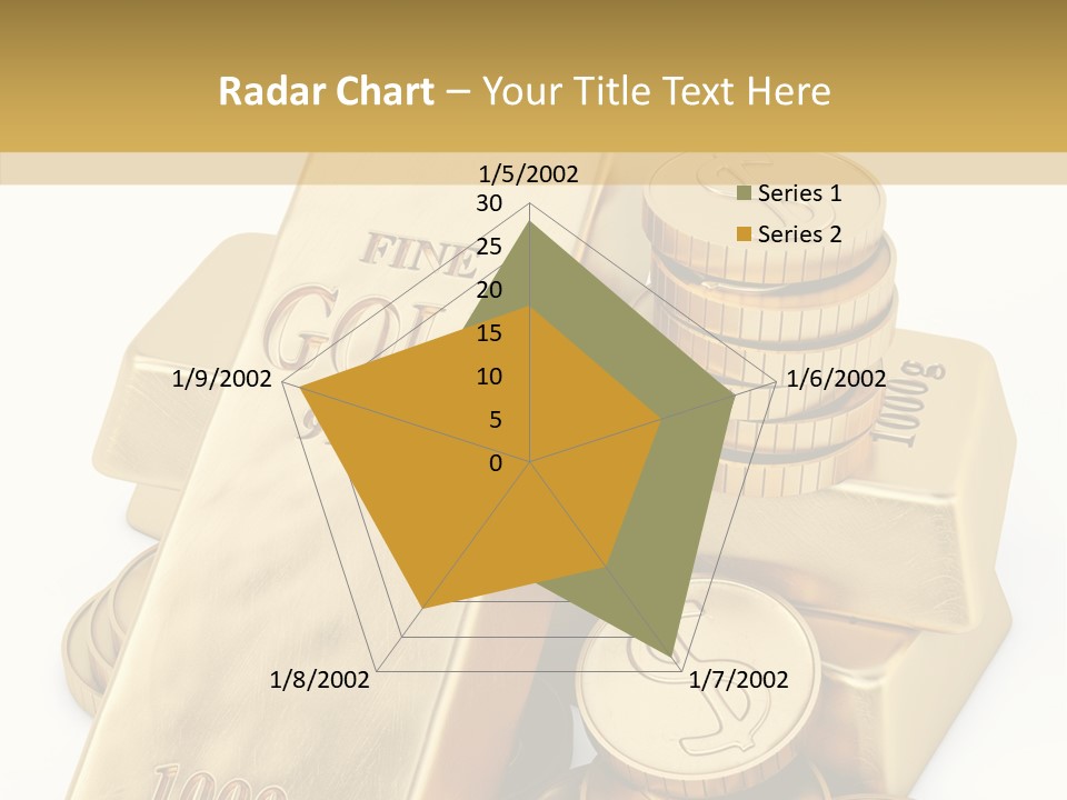 Purity Ingot Isolated PowerPoint Template