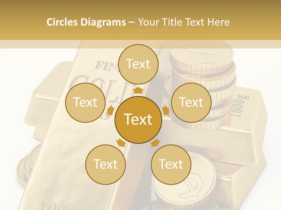 Purity Ingot Isolated PowerPoint Template