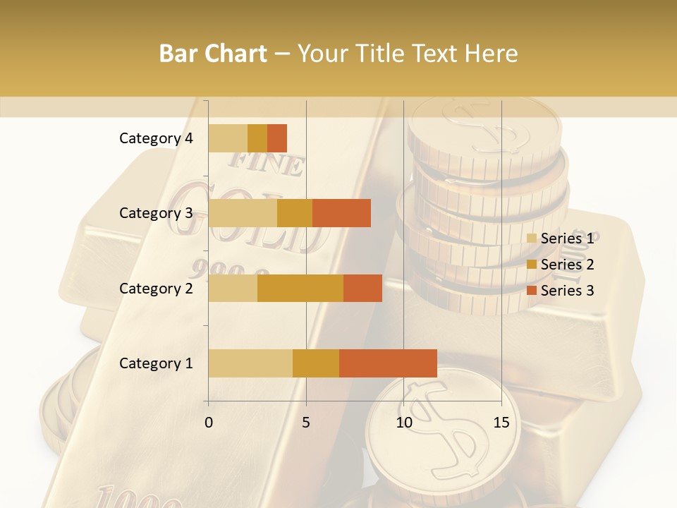 Purity Ingot Isolated PowerPoint Template