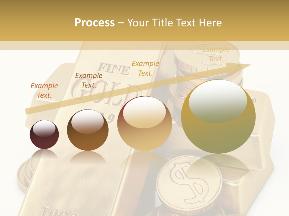 Purity Ingot Isolated PowerPoint Template