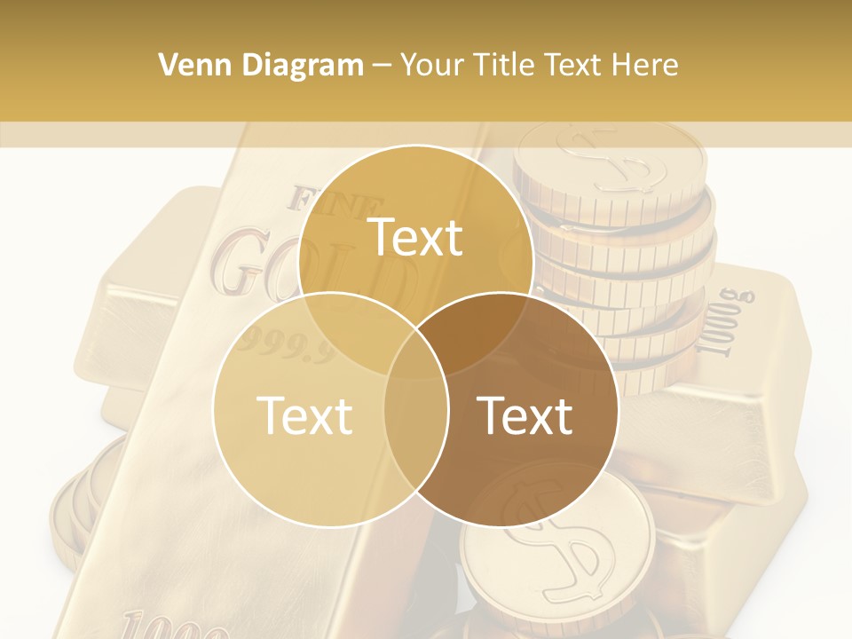 Purity Ingot Isolated PowerPoint Template