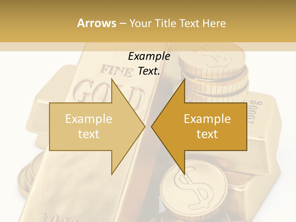 Purity Ingot Isolated PowerPoint Template