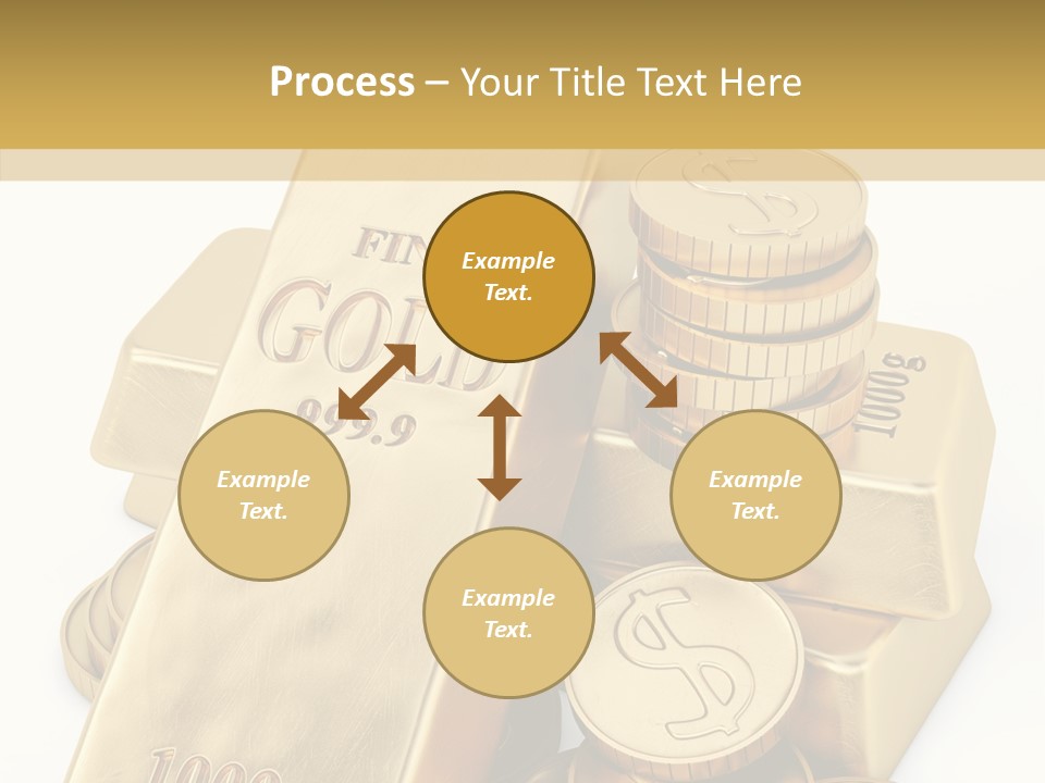 Purity Ingot Isolated PowerPoint Template