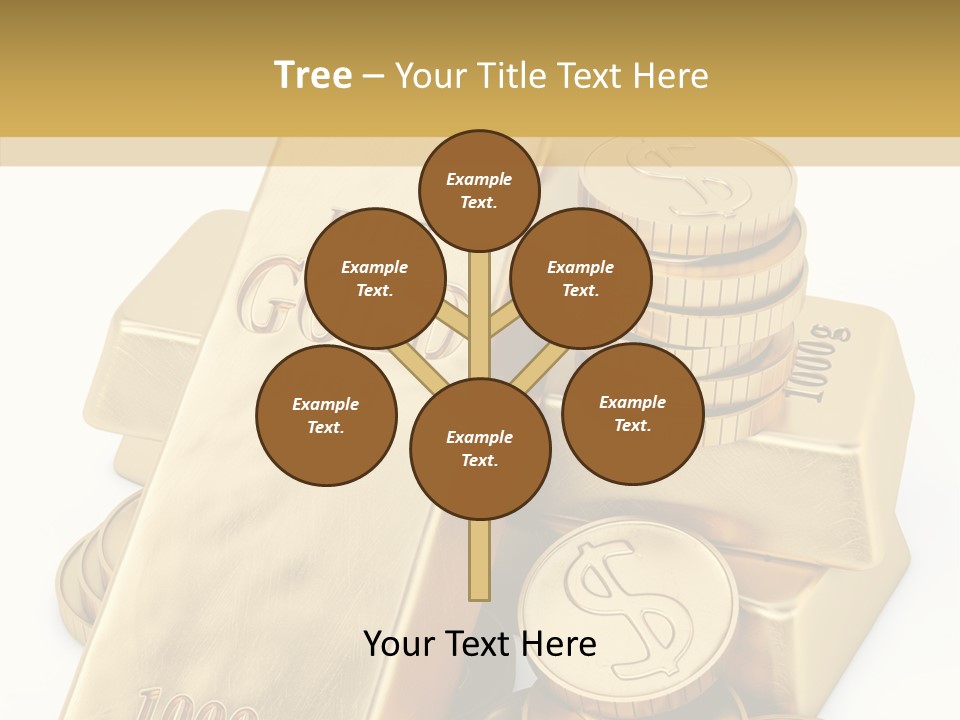 Purity Ingot Isolated PowerPoint Template