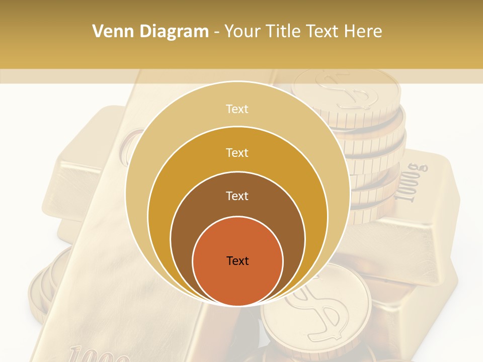 Purity Ingot Isolated PowerPoint Template