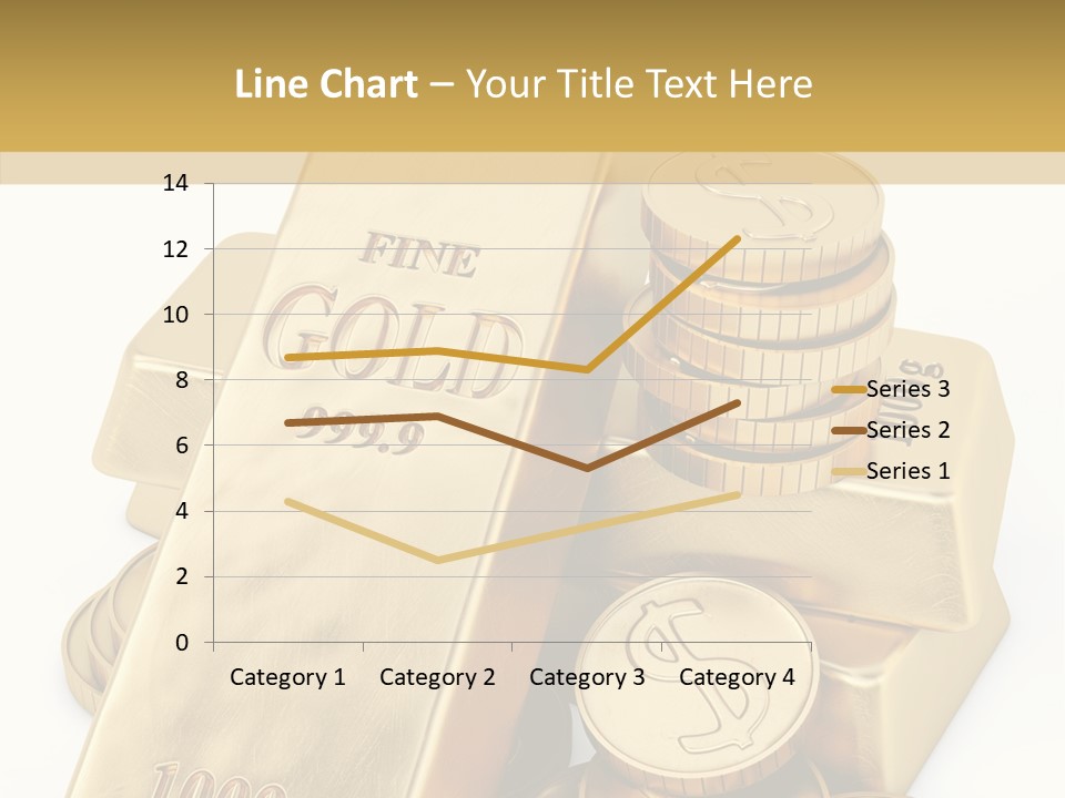 Purity Ingot Isolated PowerPoint Template