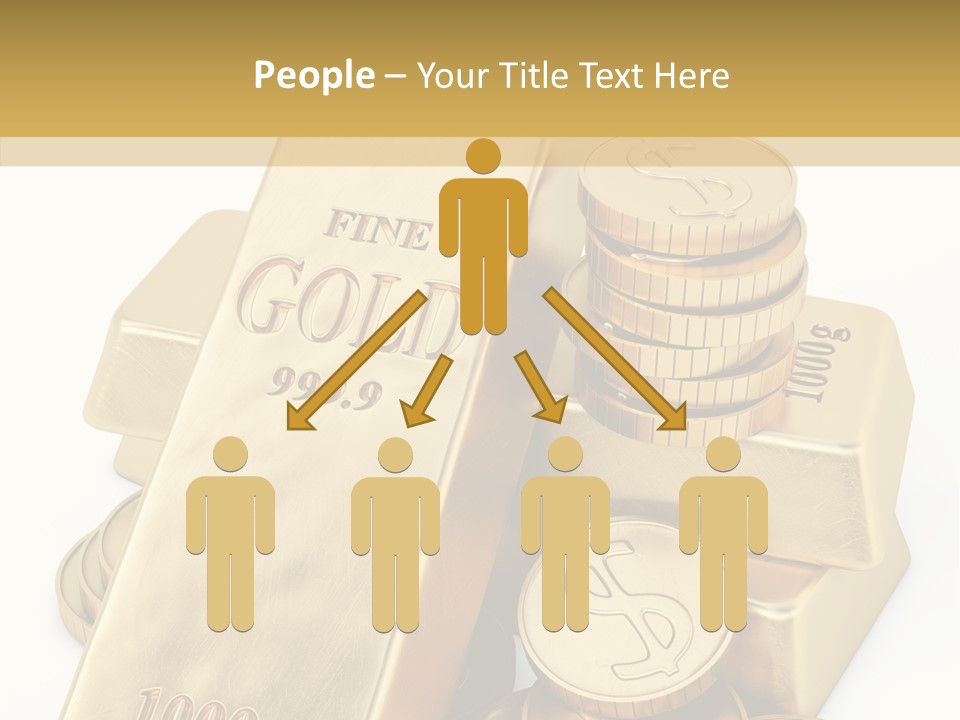 Purity Ingot Isolated PowerPoint Template