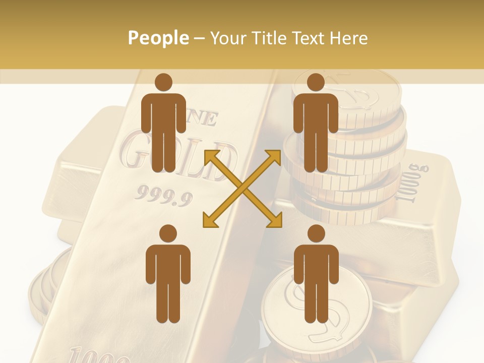 Purity Ingot Isolated PowerPoint Template