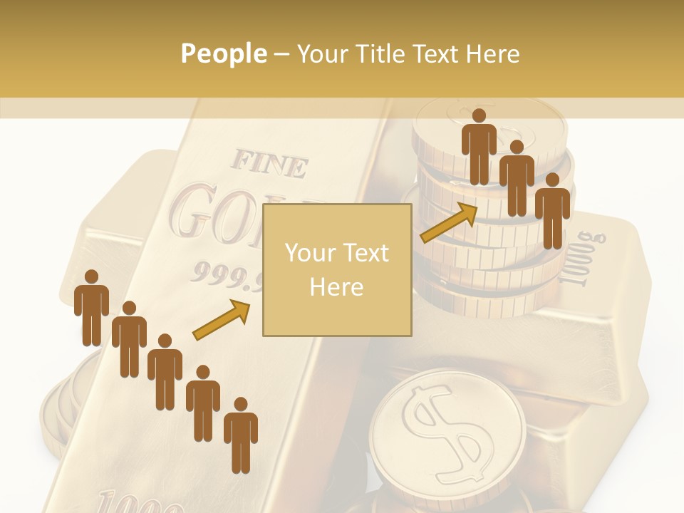 Purity Ingot Isolated PowerPoint Template