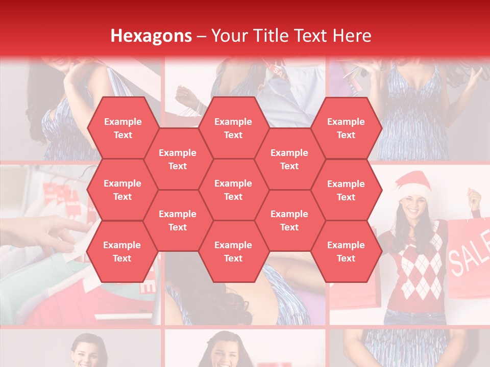 Happy Person Feminine PowerPoint Template