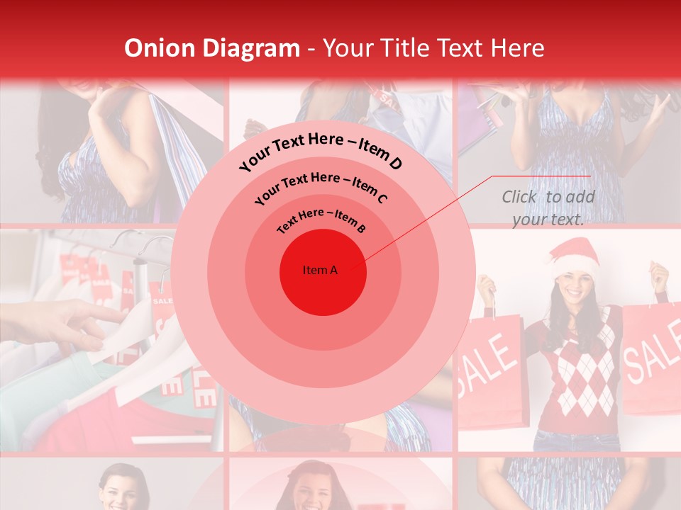 Happy Person Feminine PowerPoint Template