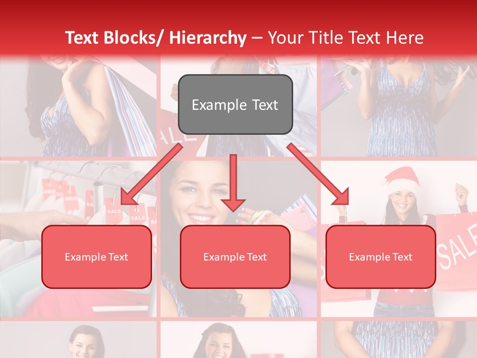 Happy Person Feminine PowerPoint Template