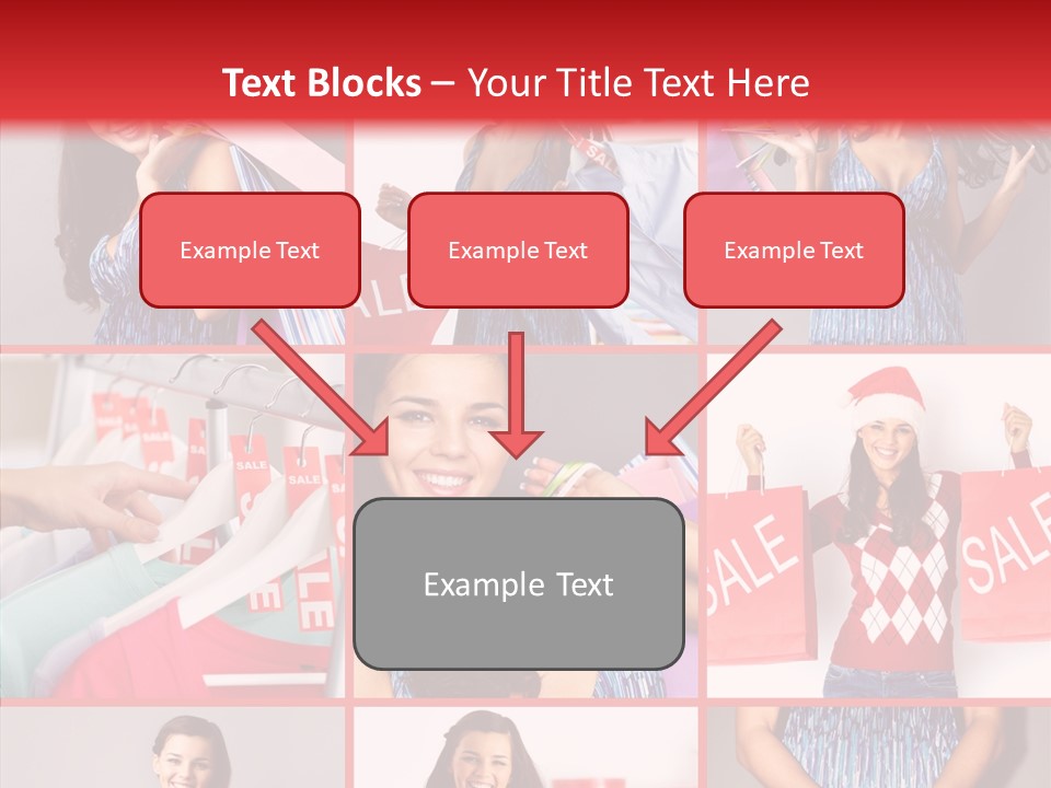 Happy Person Feminine PowerPoint Template