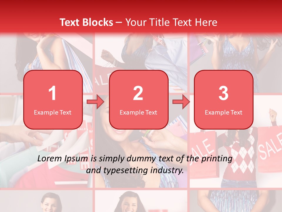 Happy Person Feminine PowerPoint Template