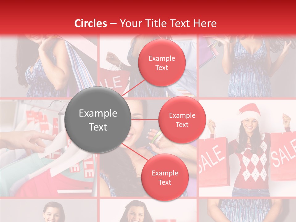 Happy Person Feminine PowerPoint Template