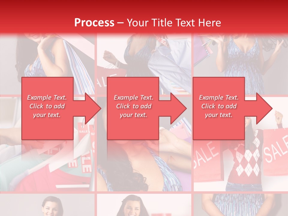 Happy Person Feminine PowerPoint Template