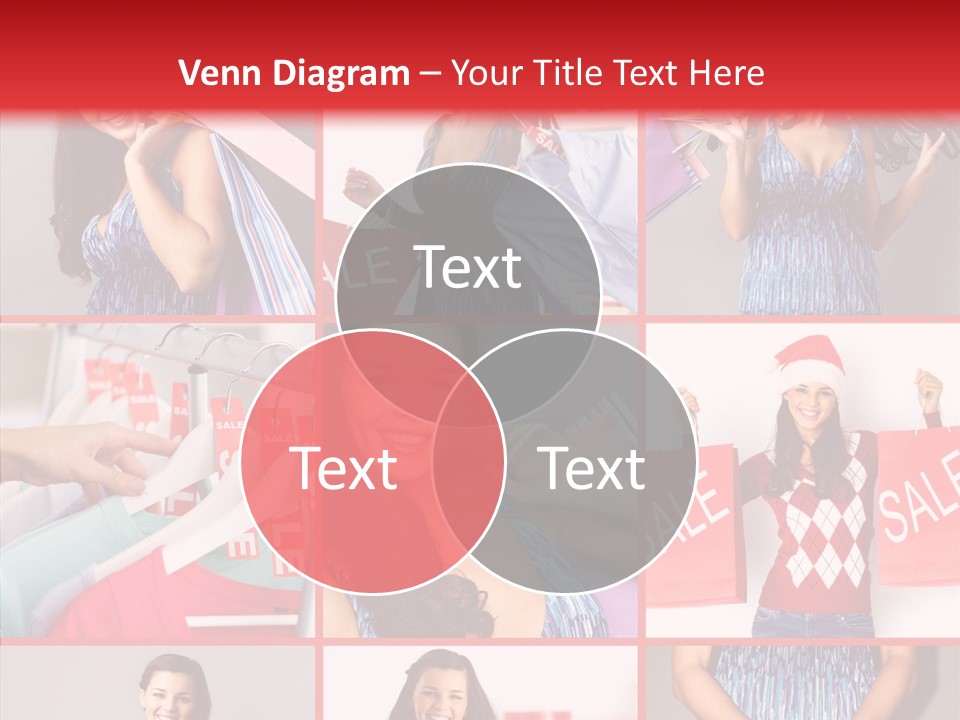 Happy Person Feminine PowerPoint Template