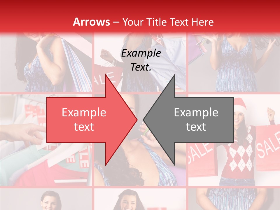 Happy Person Feminine PowerPoint Template