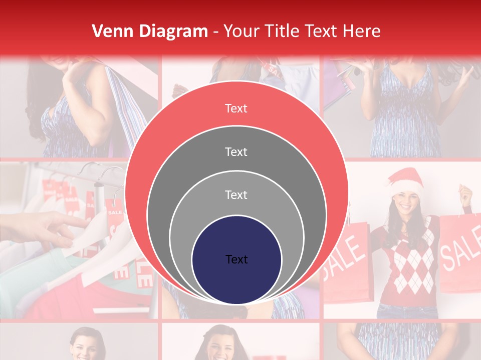 Happy Person Feminine PowerPoint Template